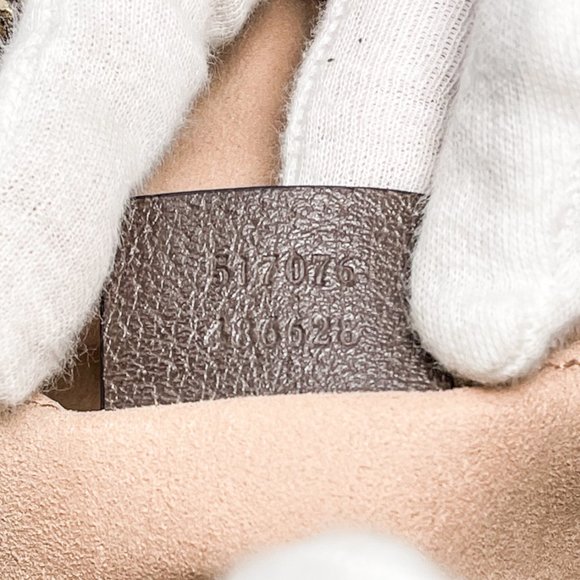 Gucci Medium Ophidia GG Supreme Canvas/Leather Belt Bag Size 95cm - Picture 8 of 14